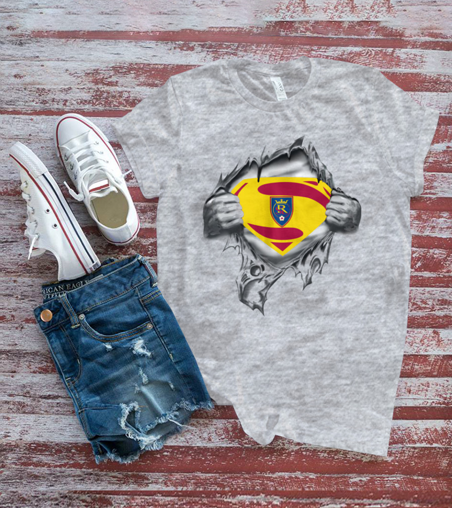 Real Salt Lake Superhero Crest T-Shirt