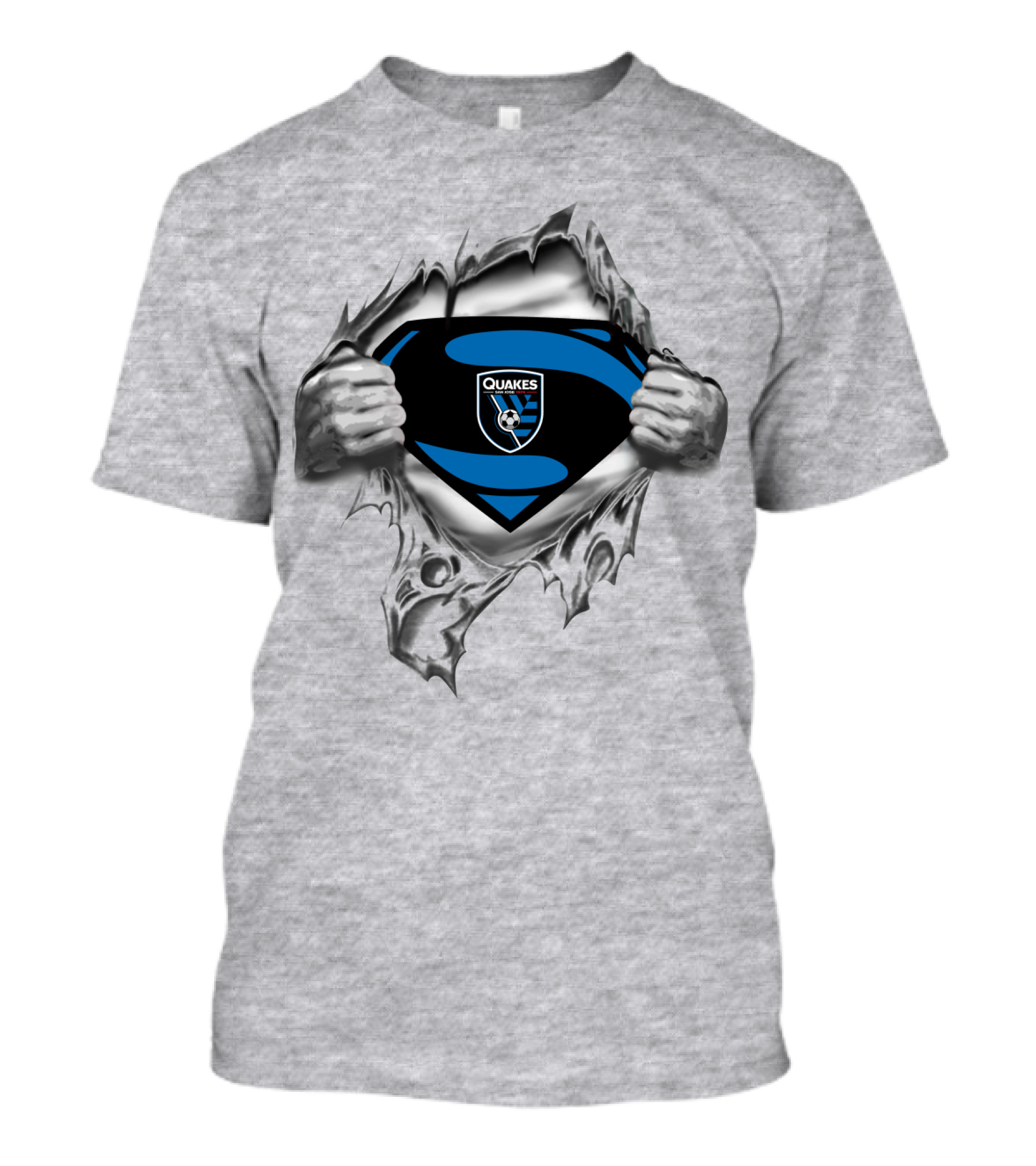 Quakes Super Logo San Jose Earthquakes T-Shirt