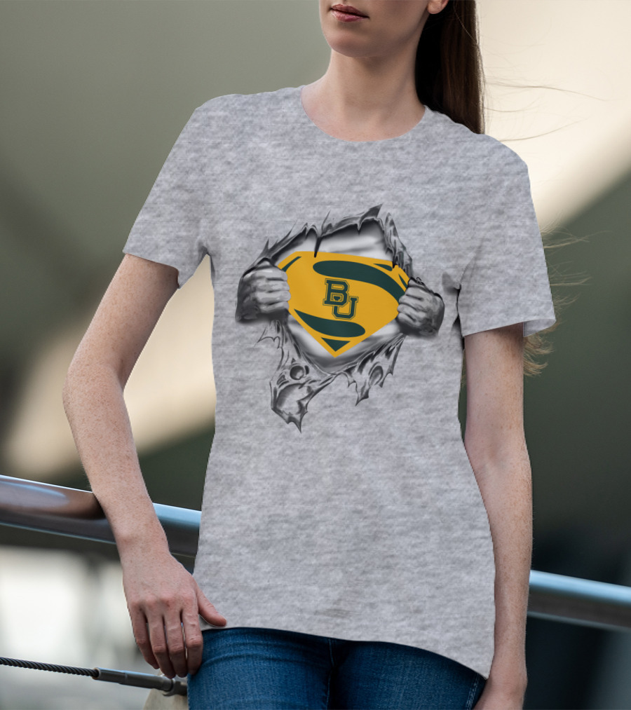 Bu Baylor Bears Super Logo Unveiled T-Shirt