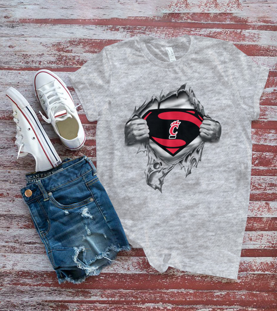 Cincinnati Bearcats Superhero T-Shirt