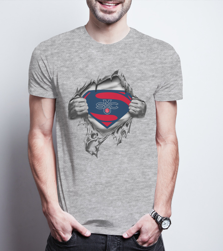 Saint Mary Gaels Smc Superman T-Shirt
