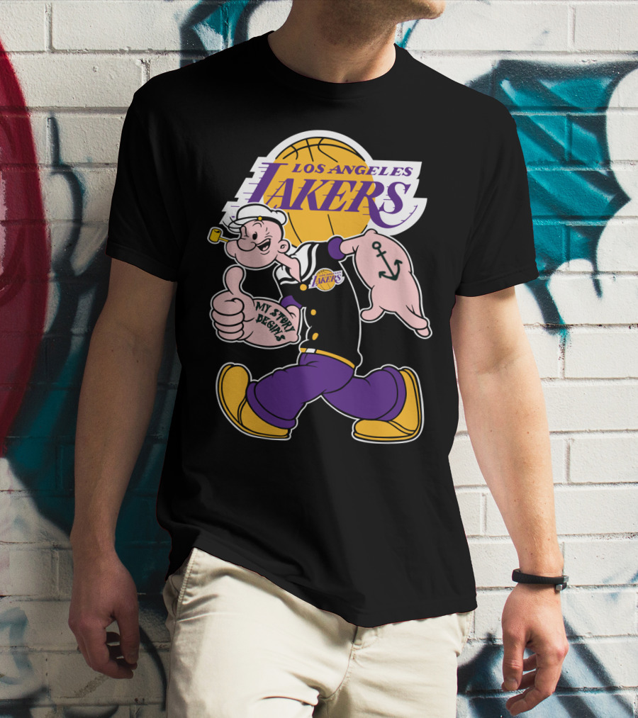 Los Angeles Lakers My Story Begins T-Shirt