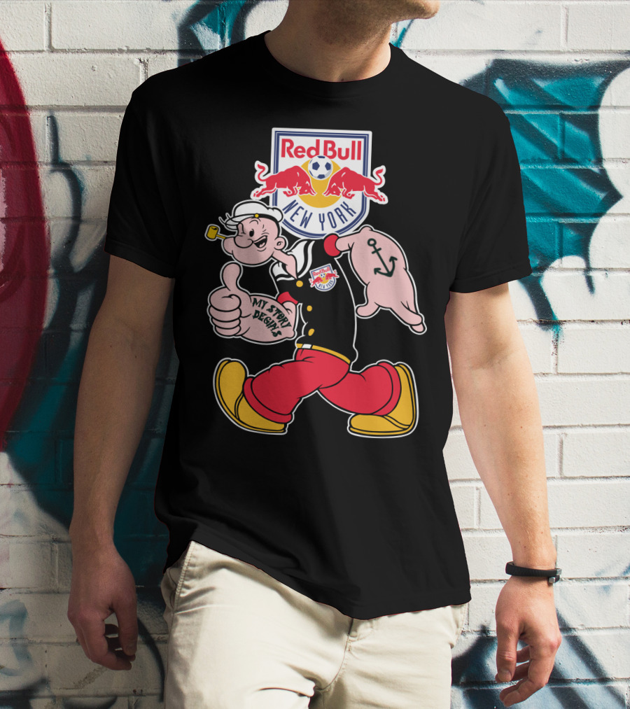 New York Red Bulls Popeye My Story Begins T-Shirt