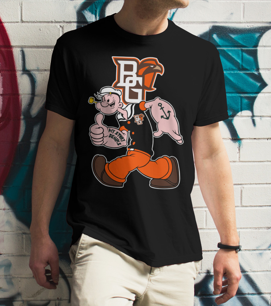 Bg Falcons My Story Designs Popeye 150 T-Shirt