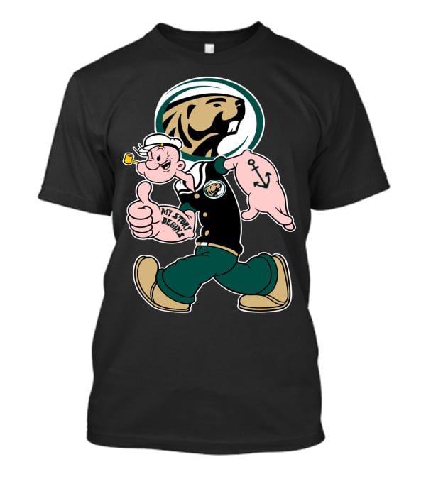 Bemidji State Beavers Popeye My Story Designs T-Shirt