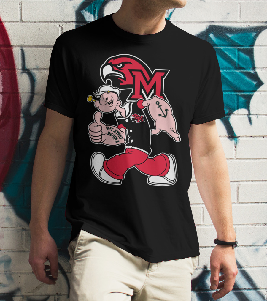 Miami (Oh) Redhawks Popeye My Story Begins T-Shirt