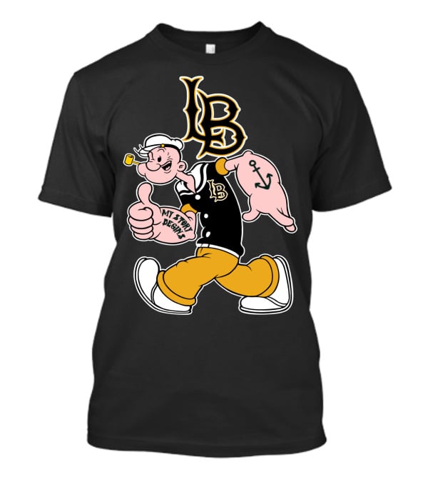 Lb My Story Begins Popeye Anchor T-Shirt