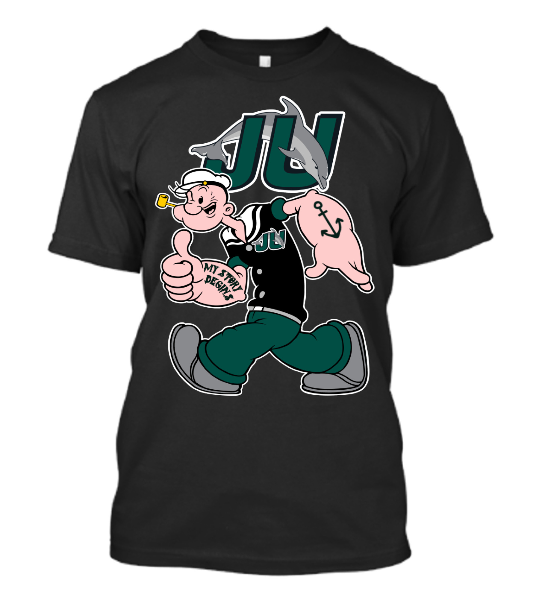 Ju Jacksonville Dolphins My Story Designs T-Shirt