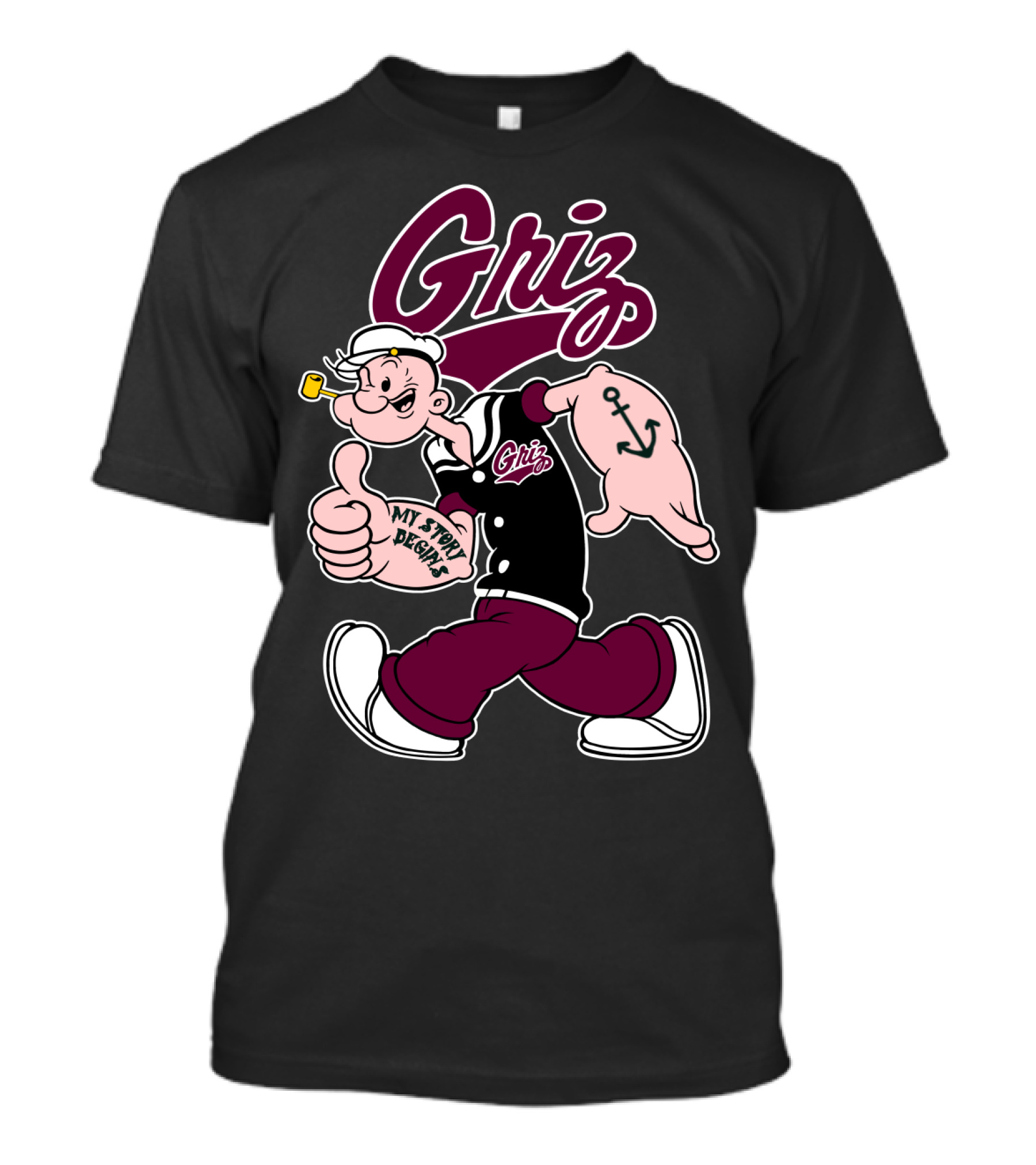 Griz Montana My Story Begins T-Shirt