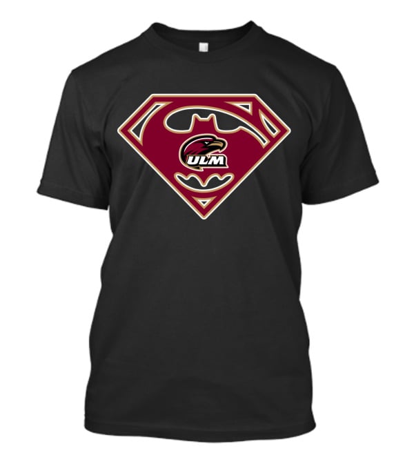 Superman Shield Ulm Ul Monroe Warhawks T-Shirt