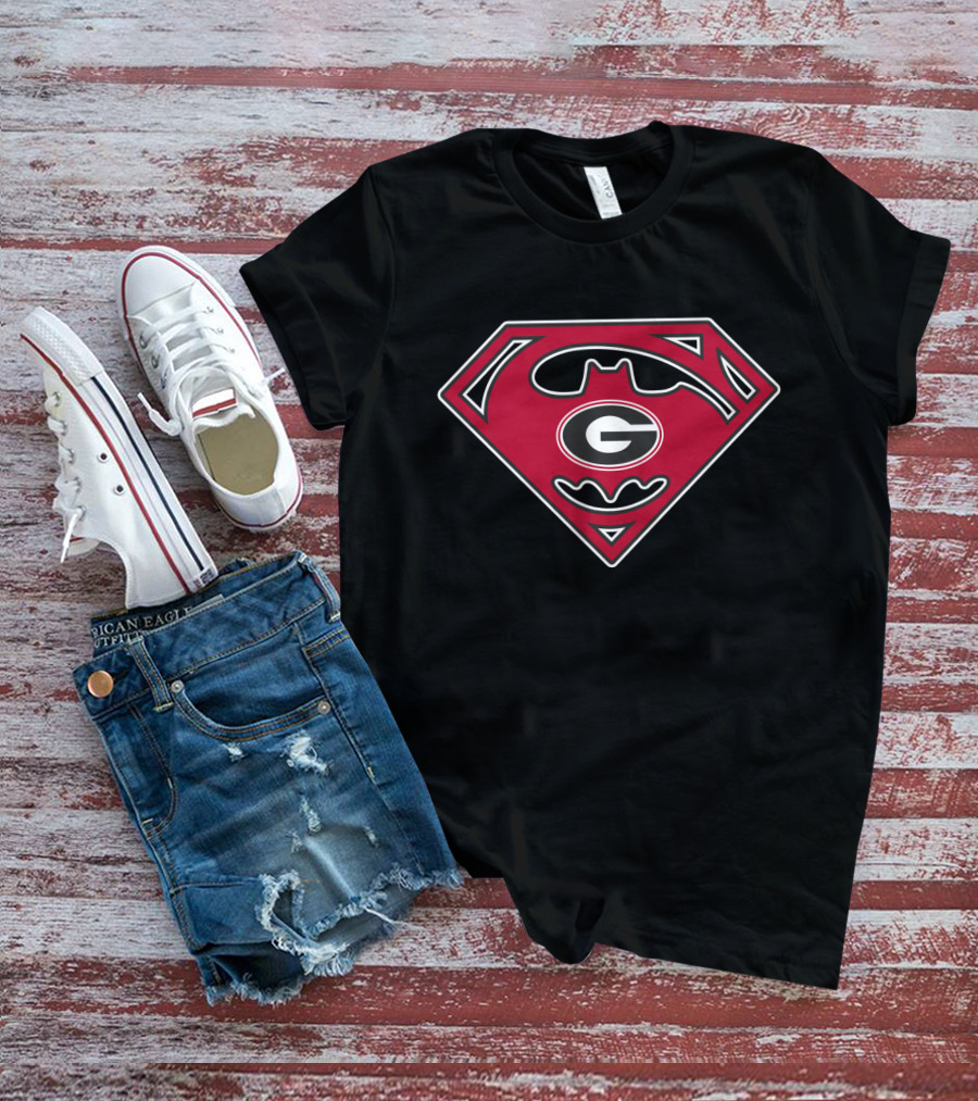 Georgia Bulldogs Superhero T-Shirt