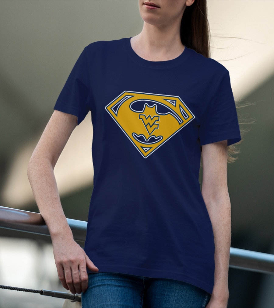 Wv 7 West Virginia Mountaineers Superhero T-Shirt