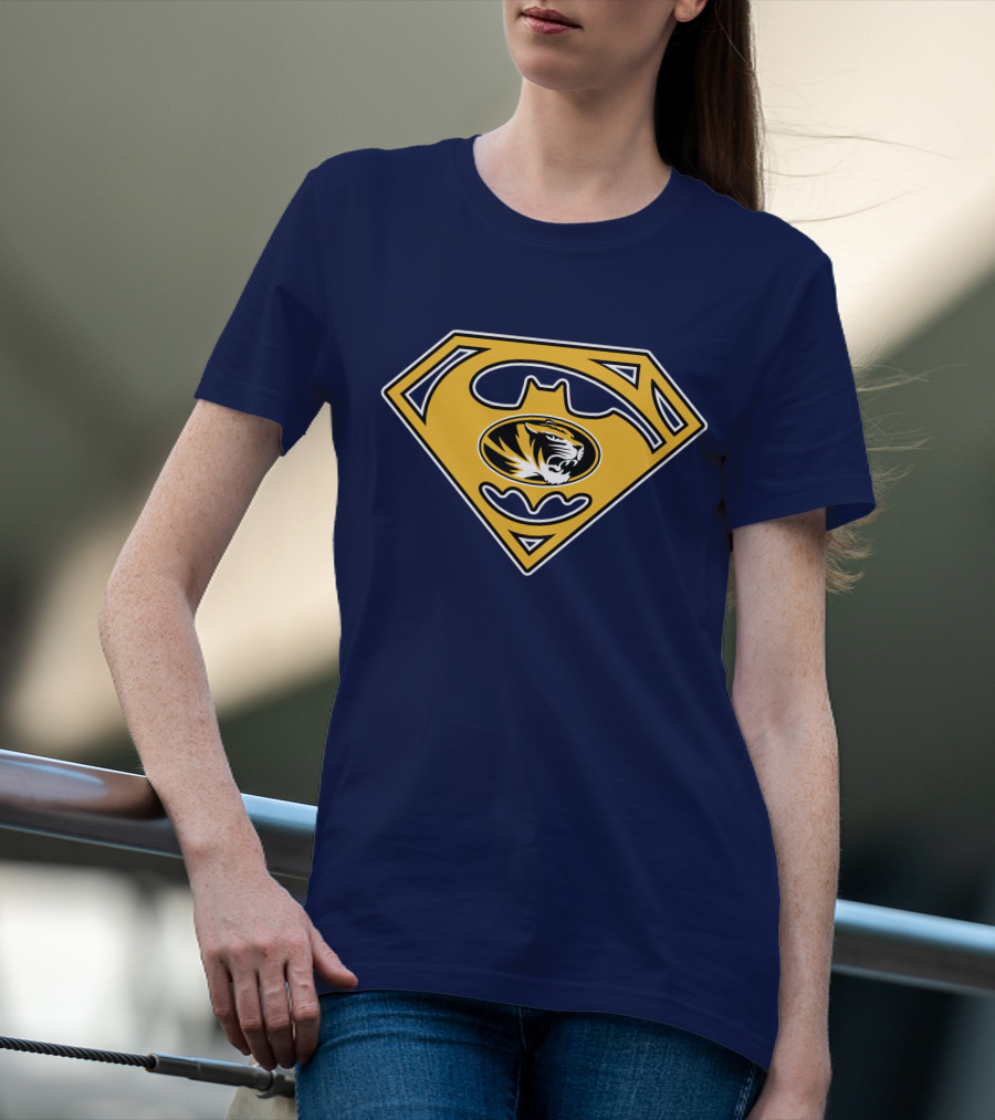 Missouri Tigers 46 Superhero Crossover T-Shirt
