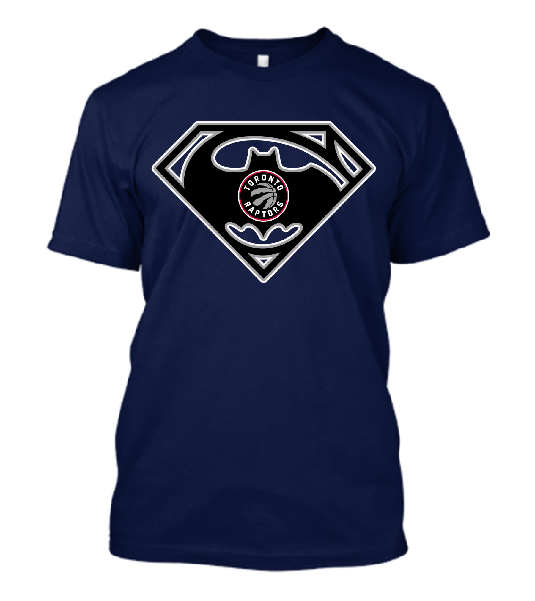 Toronto Raptors Batman Superman Mashup T-Shirt