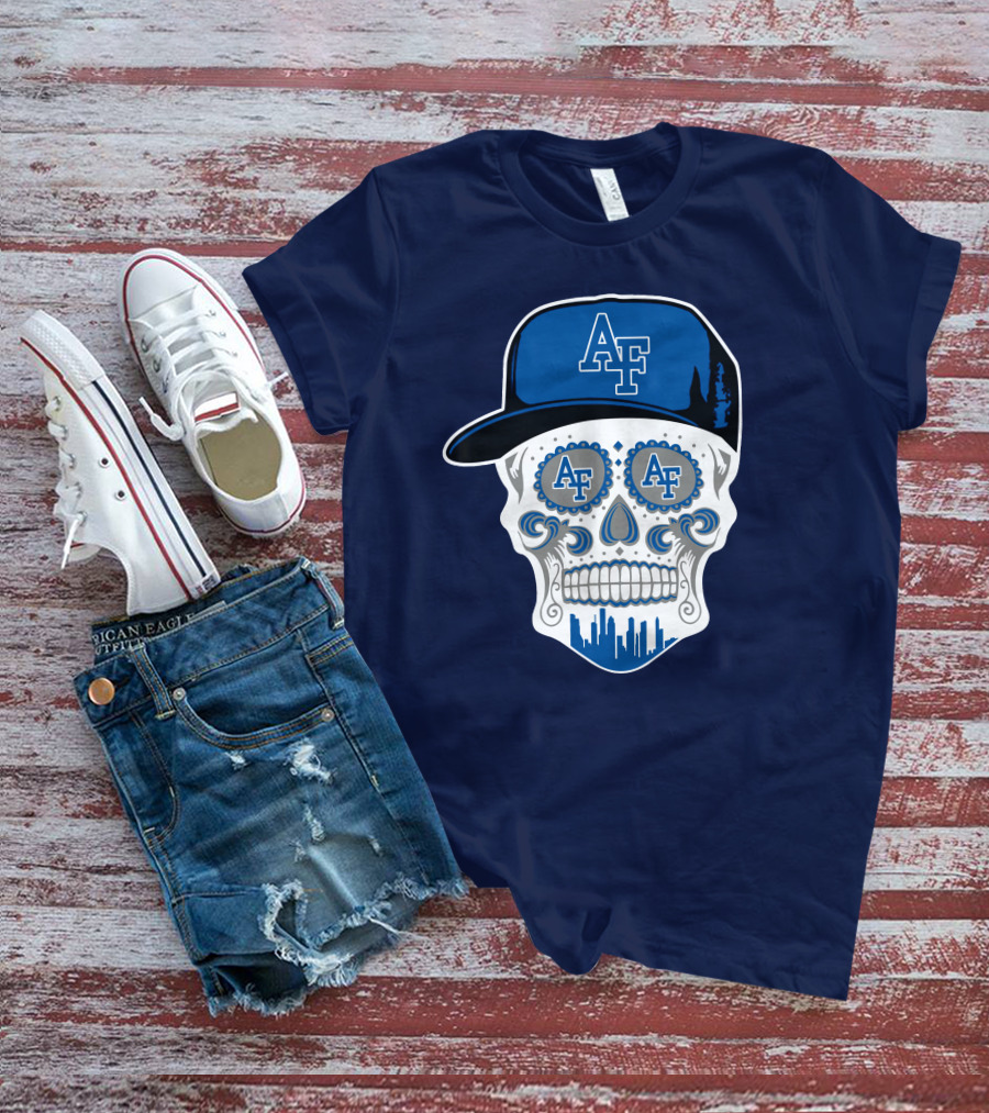 Af Air Force Falcons Skull T-Shirt