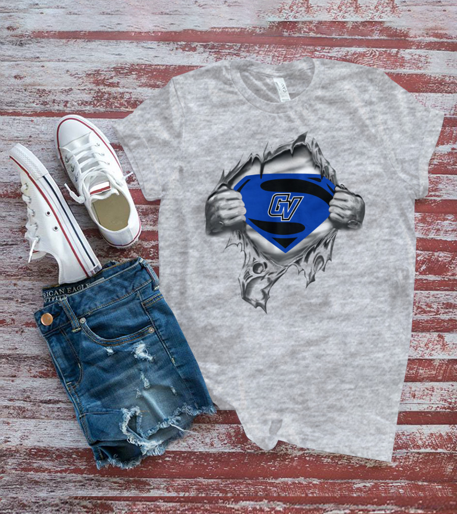 Grand Valley State Lakers Gv Superman T-Shirt