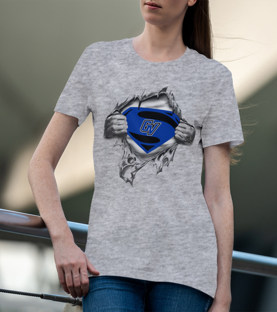 Grand Valley State Lakers Gv Superman T-Shirt