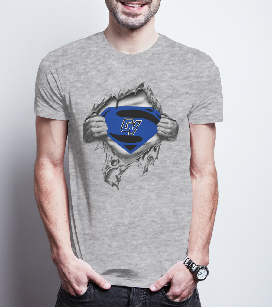 Grand Valley State Lakers Gv Superman T-Shirt