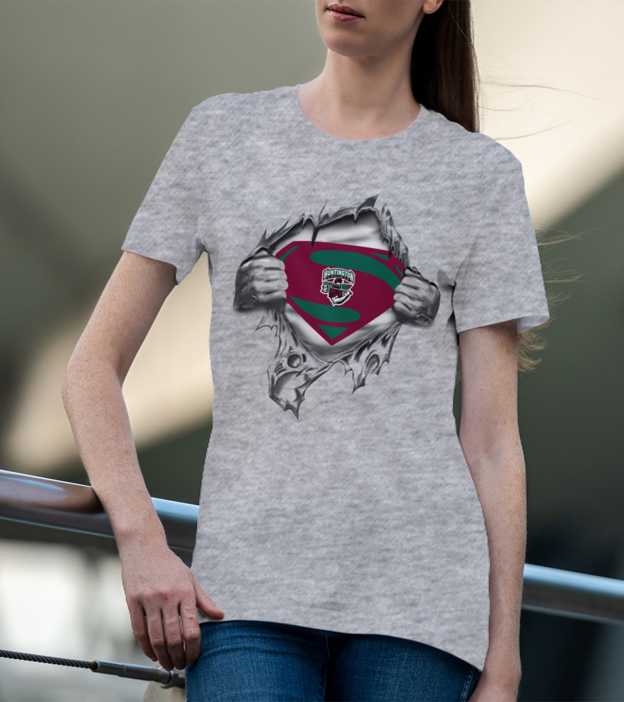 Huntington Foresters Superman Logo 241 T-Shirt