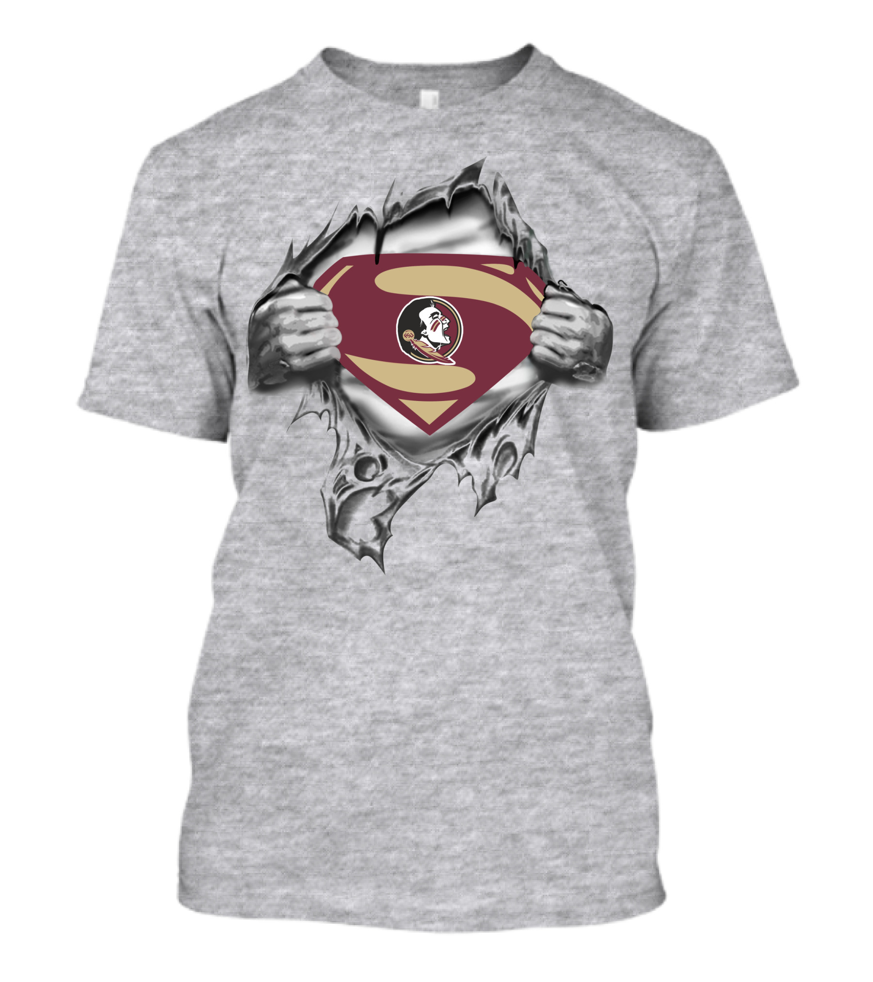 Florida State Seminoles Superman Logo Tear-Away T-Shirt