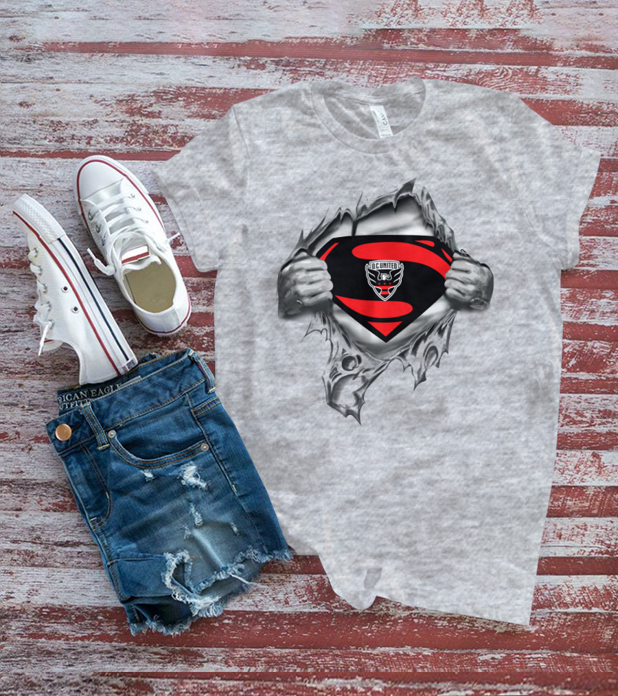 Dc United Superman Shield T-Shirt