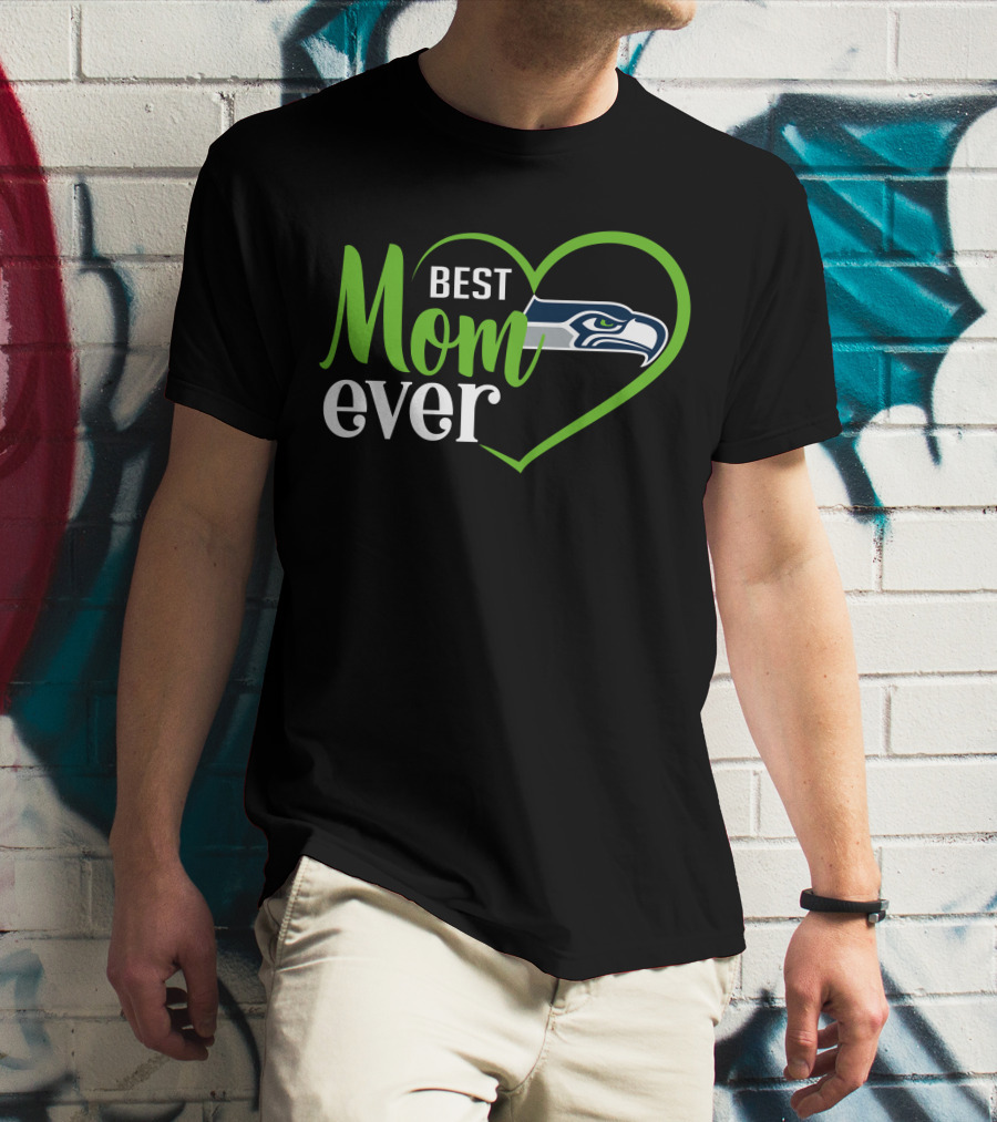 Best Mom Ever Seattle Seahawks T-Shirt