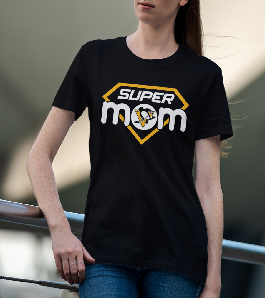 Super Mom Pittsburgh Penguins T-Shirt