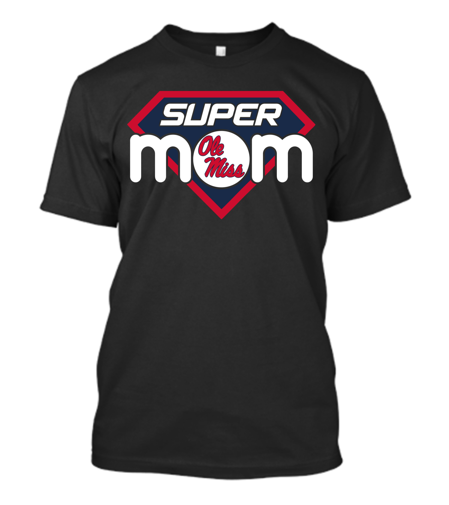 Ole Miss Rebels Super Mom Superman T-Shirt