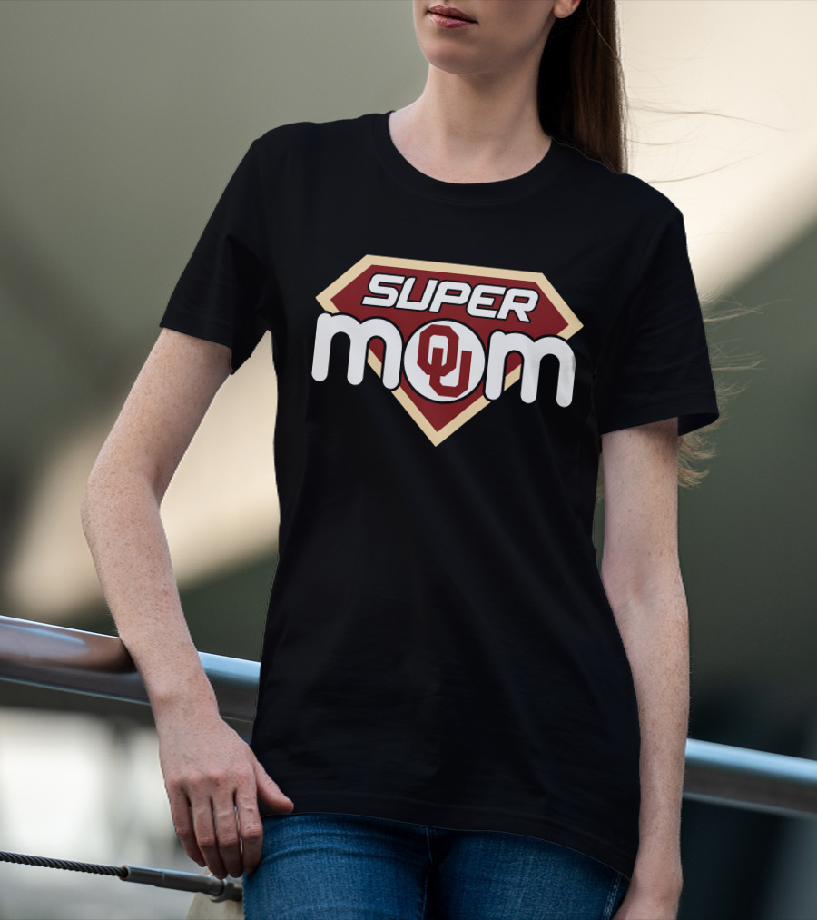 Super Mom Oklahoma Sooners Iconic Ou T-Shirt