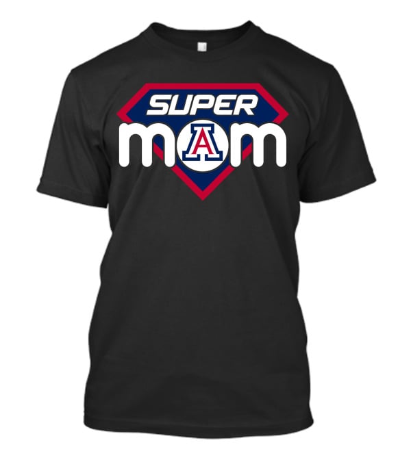 Arizona Wildcats Super Mom Hero T-Shirt