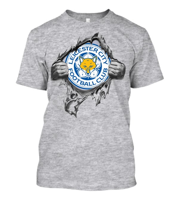 Leicester City Football Club Super Fan 285 Fox Crest T-Shirt