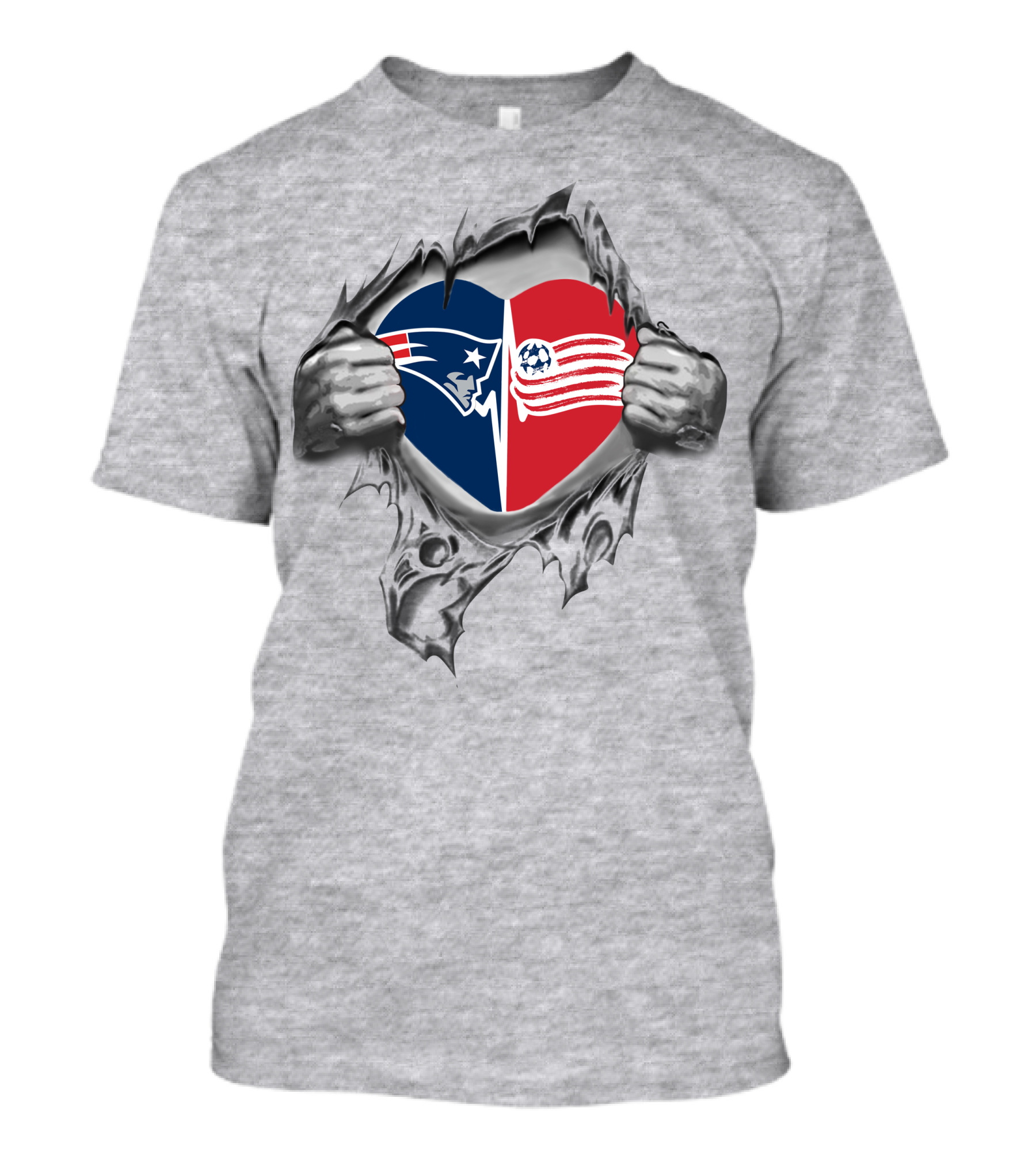 Patriots New England Revolution It's In My Heart T-Shirt