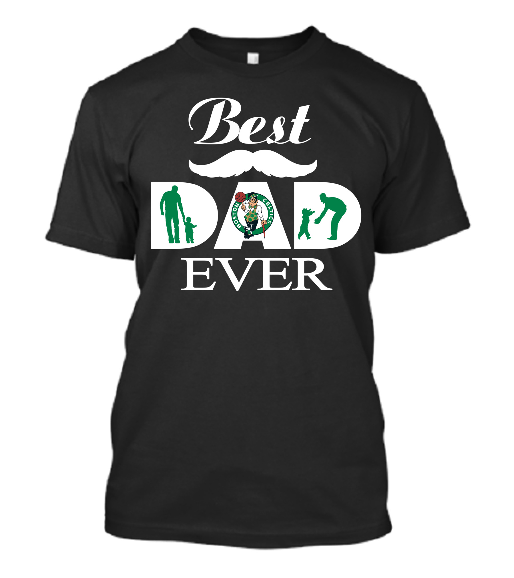 Best Boston Celtics Dad Ever T-Shirt