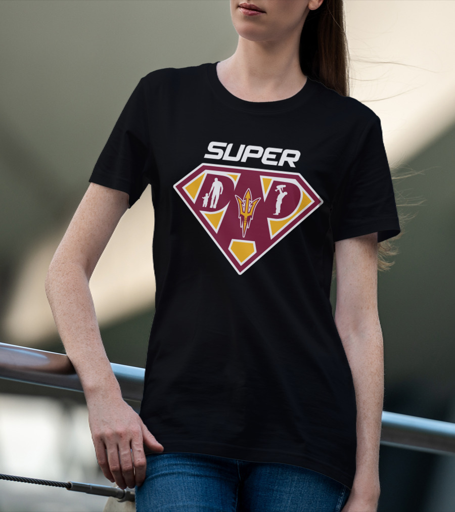 Super Arizona State Sun Devils Dad T-Shirt