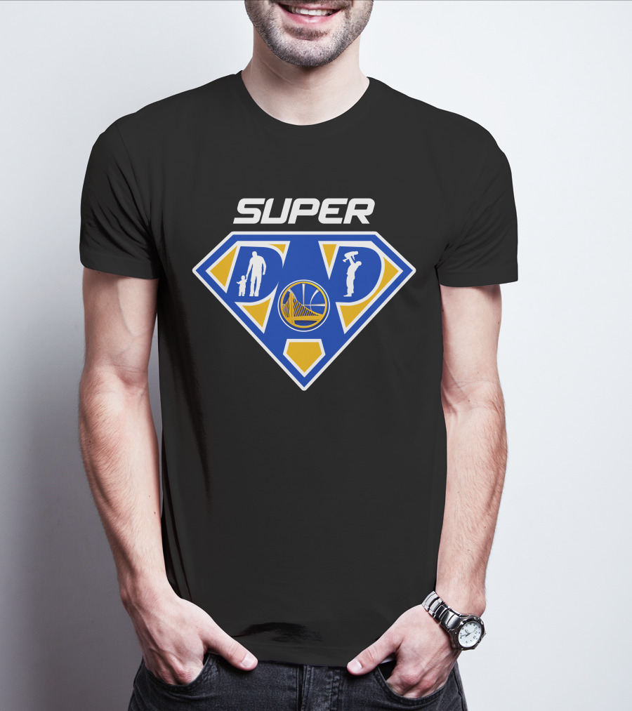 Super Dad Golden State Warriors T-Shirt