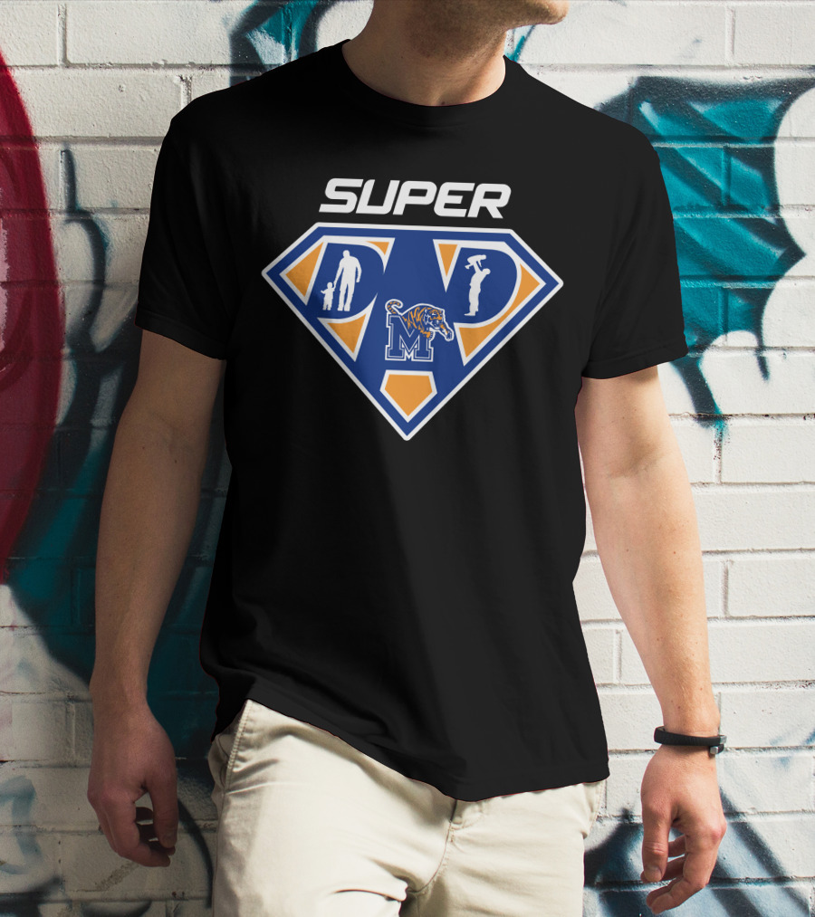 Super Memphis Tigers Dad T-Shirt