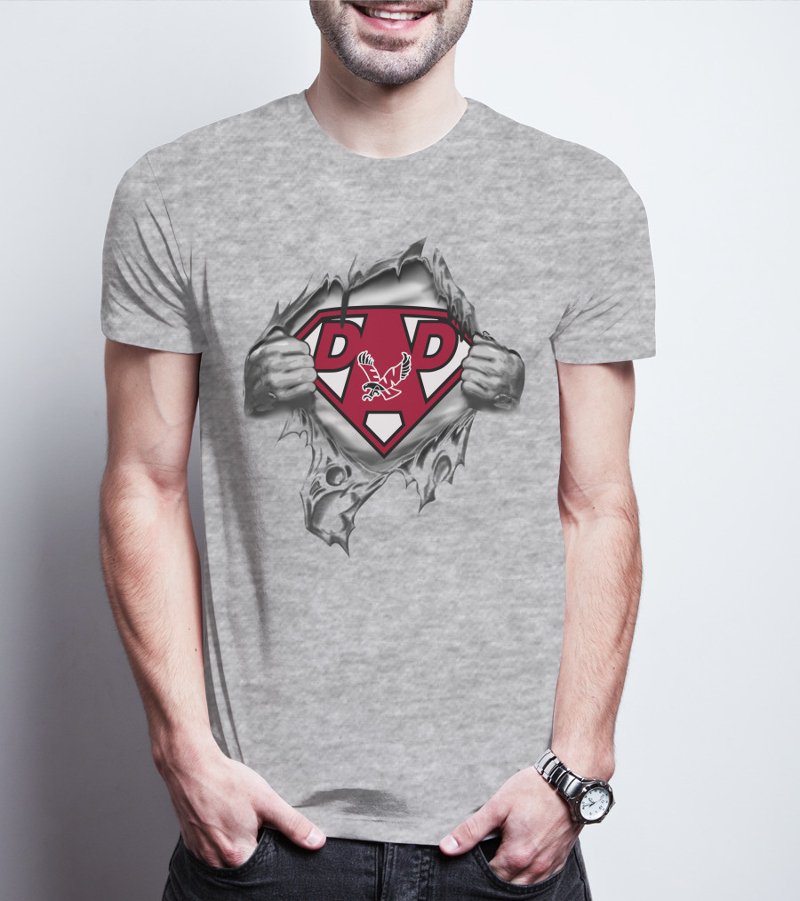 Eastern Washington Eagles Super Dad 27 T-Shirt
