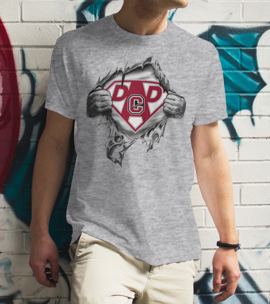 Colgate Raiders Super Dad Dp Logo Superman T-Shirt