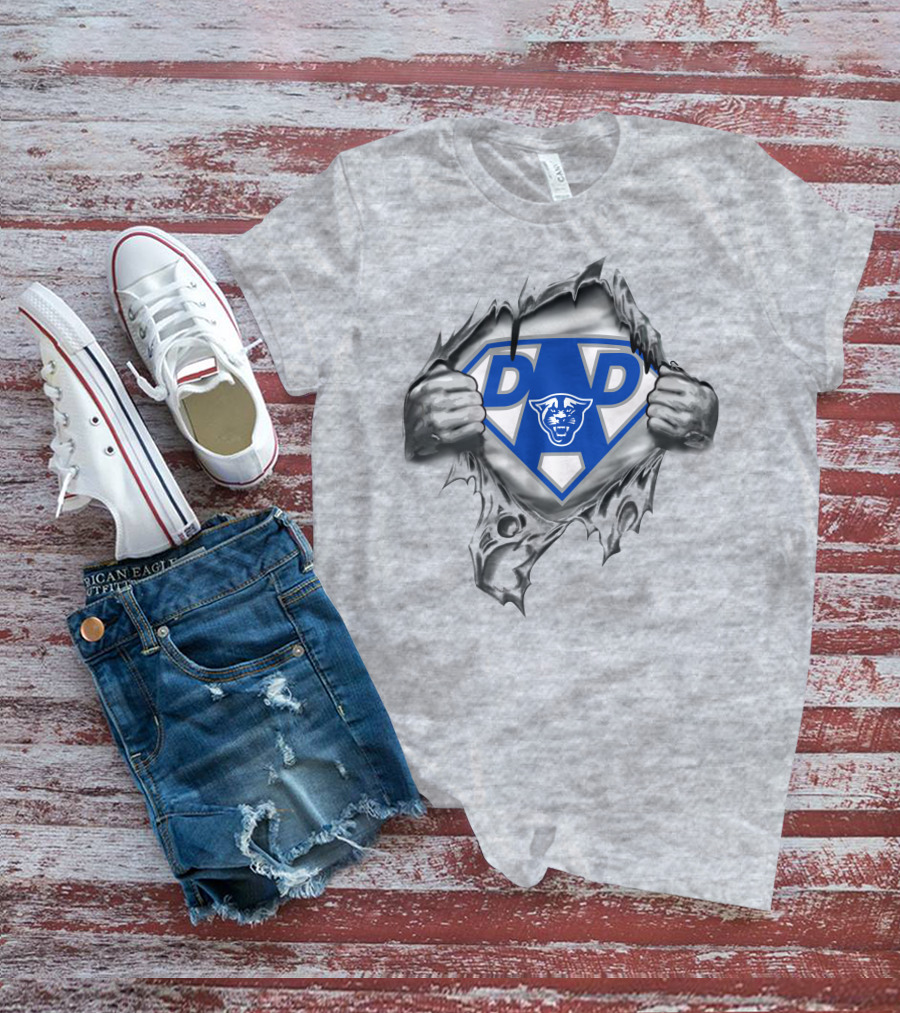 Georgia State Panthers Super Dad Emblem With Panther T-Shirt