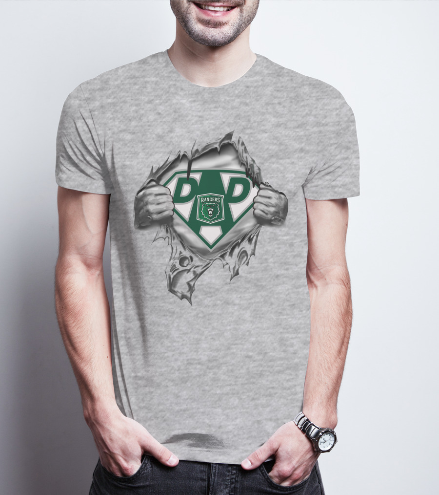 Parkside Rangers Super Dad Bear Emblem Hero Style T-Shirt