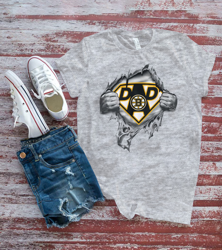 Boston Bruins Super Dad 303 T-Shirt