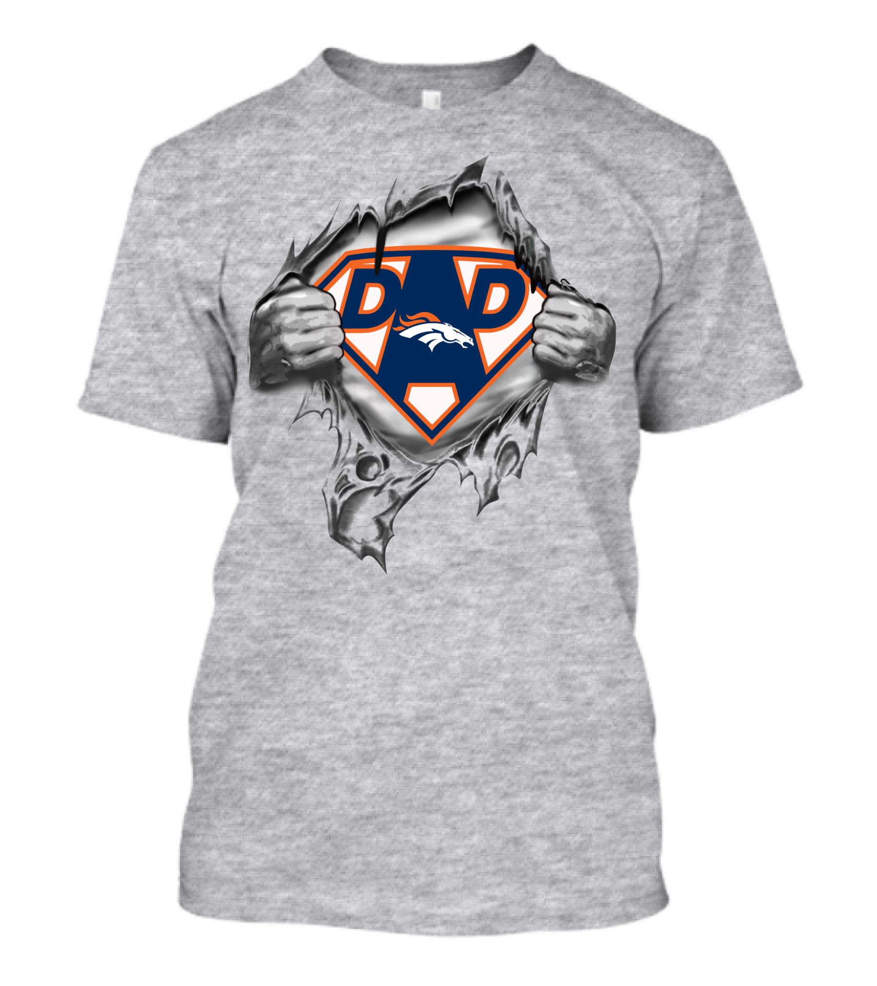 Denver Broncos Super Dad Dad T-Shirt