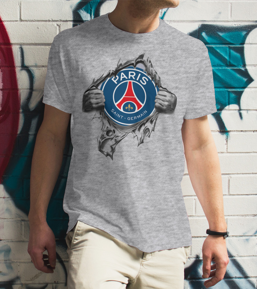 Paris Saint Germain Psg 278 Super Fan Loyal Supporter Badge T-Shirt