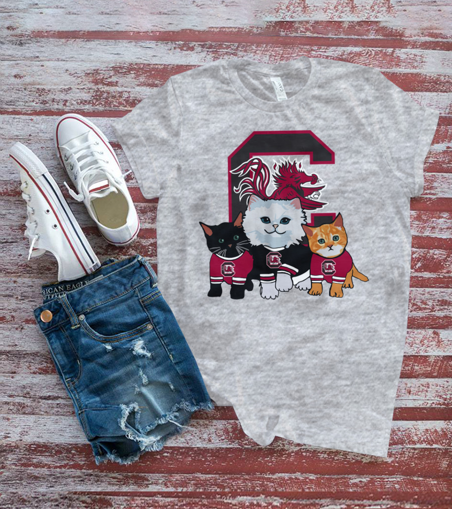 South Carolina Gamecocks Mascot C Cats T-Shirt