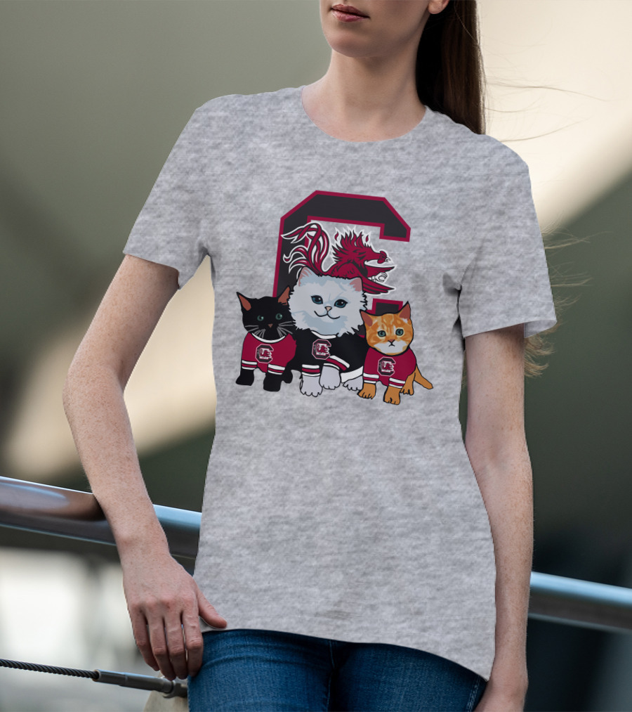 South Carolina Gamecocks Mascot C Cats T-Shirt