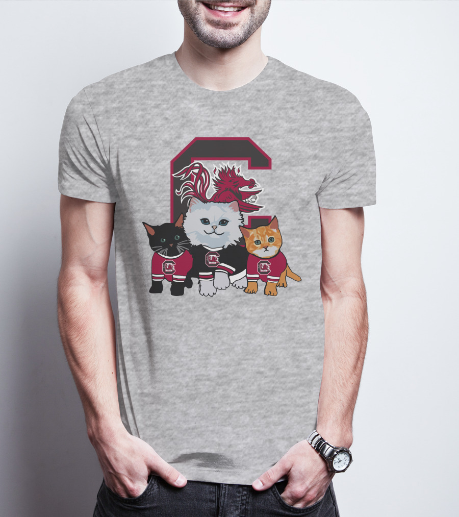 South Carolina Gamecocks Mascot C Cats T-Shirt