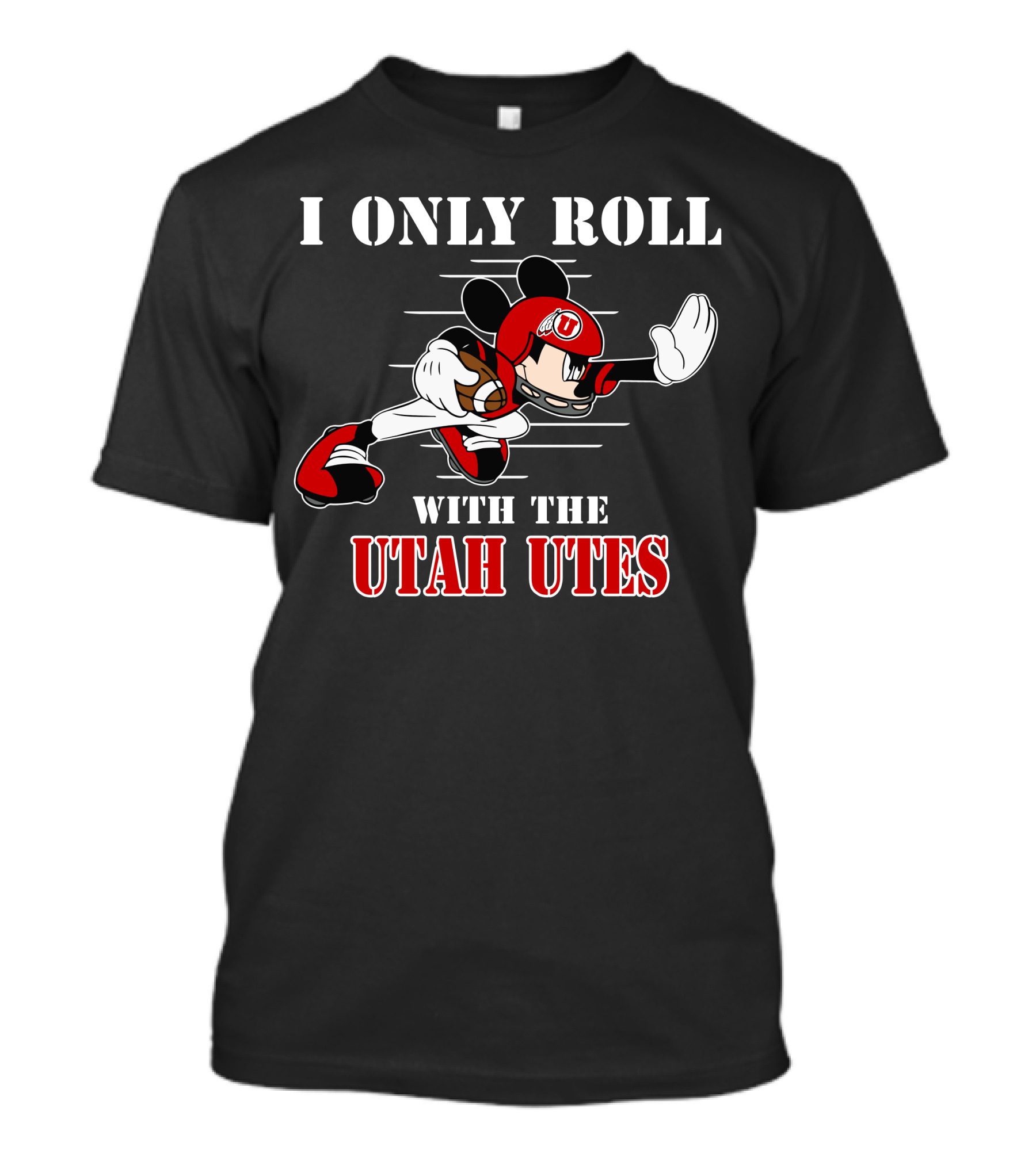 I Only Roll With The Utah Utes T-Shirt