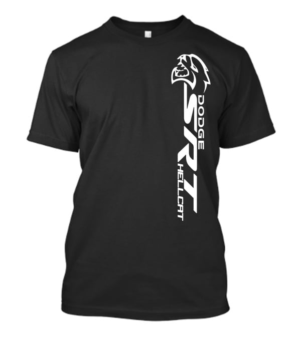 Dodge SRT Hellcat Logo With Cat Head T-Shirt