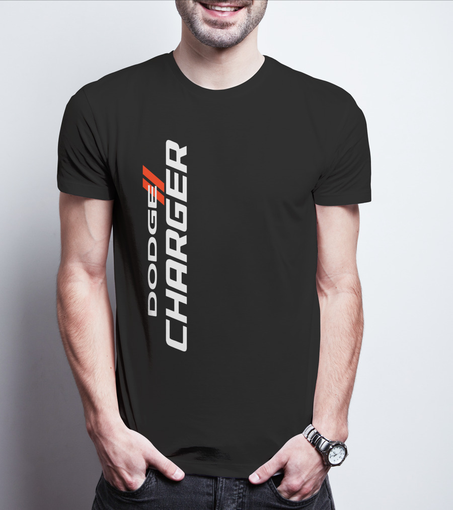 Dodge Charger Vertical Performance Stripe T-Shirt