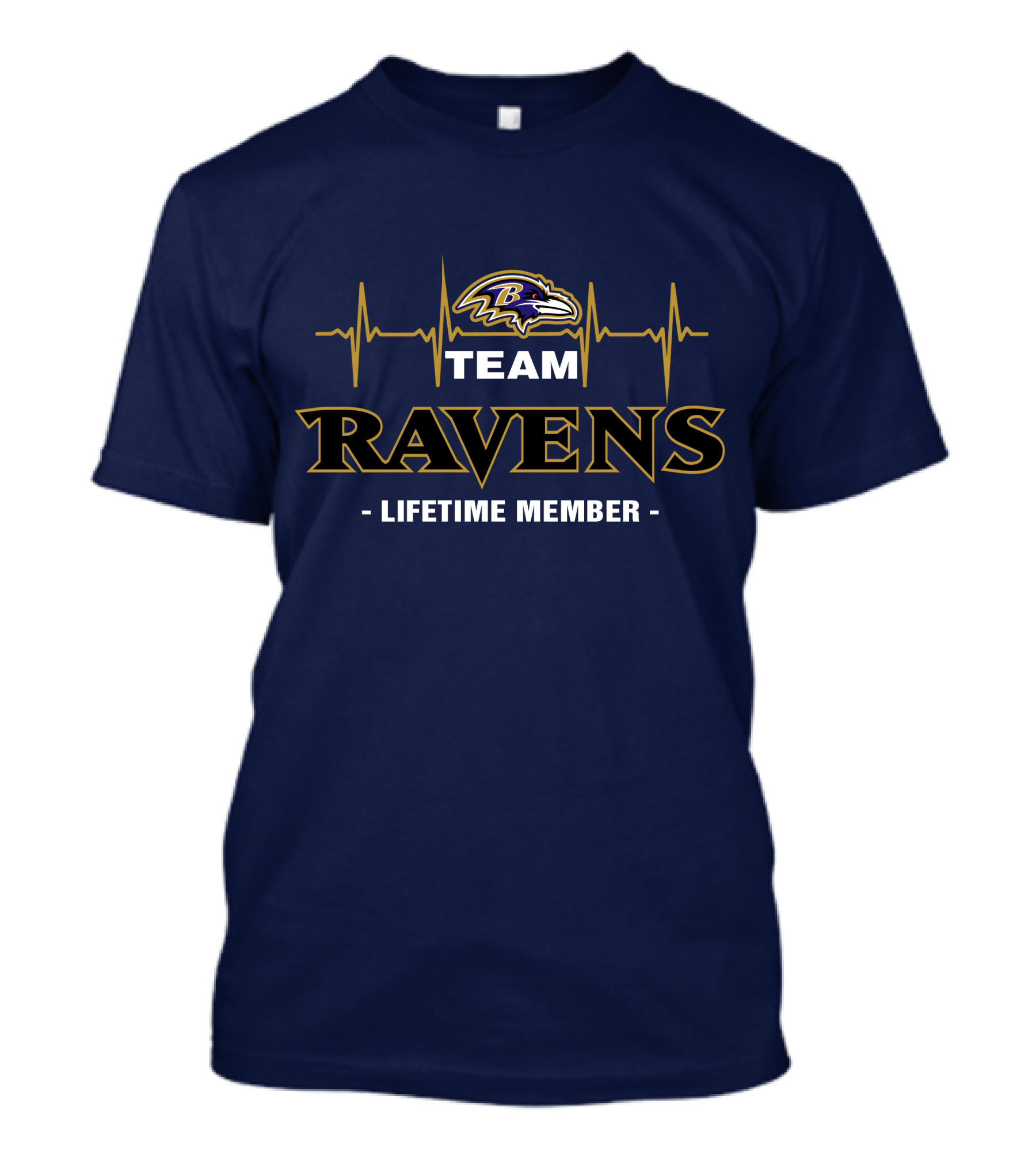 Team Ravens Lifetime Member Baltimore Ravens T-Shirt